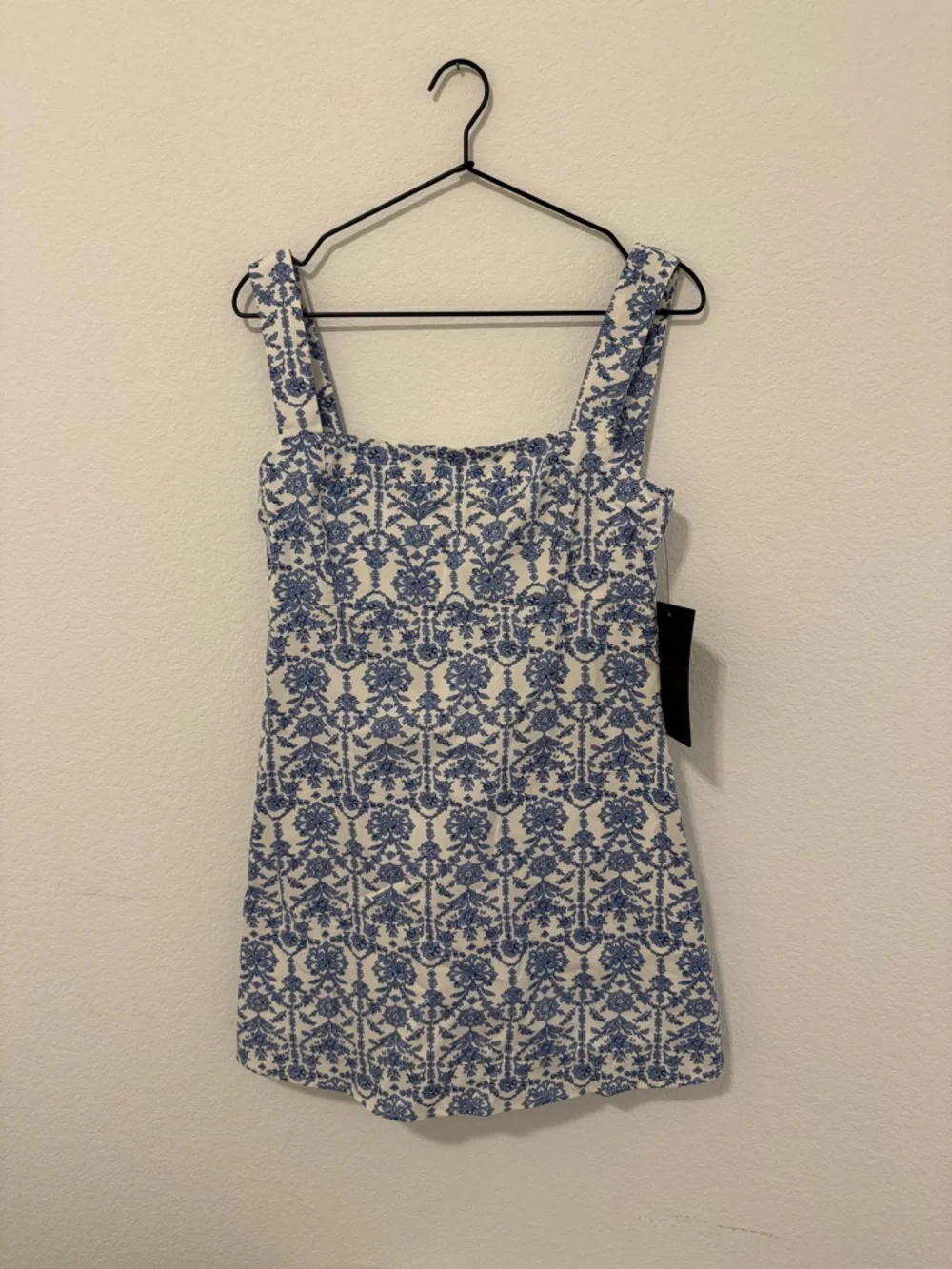 Hyacinth House Blue & White Volos Mini Dress - Picture 6 of 10